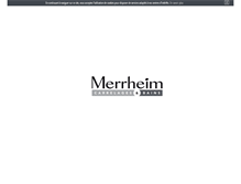 Tablet Screenshot of merrheim.fr